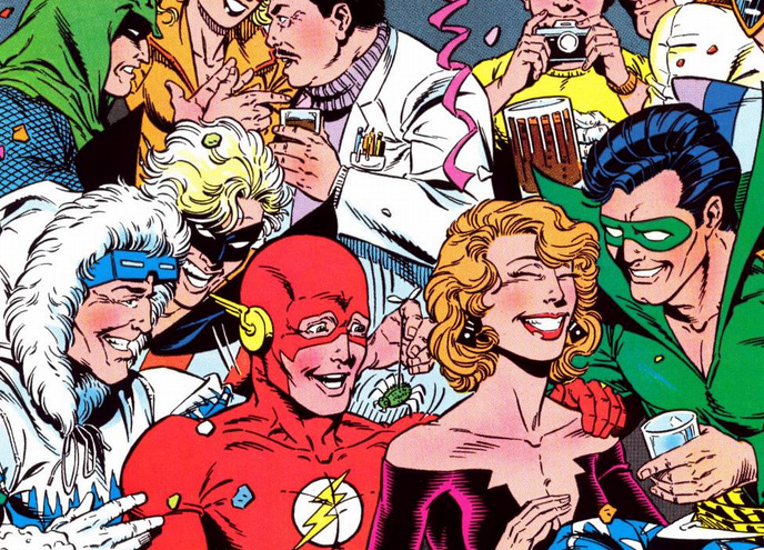 Wally West ser flash es una fiesta